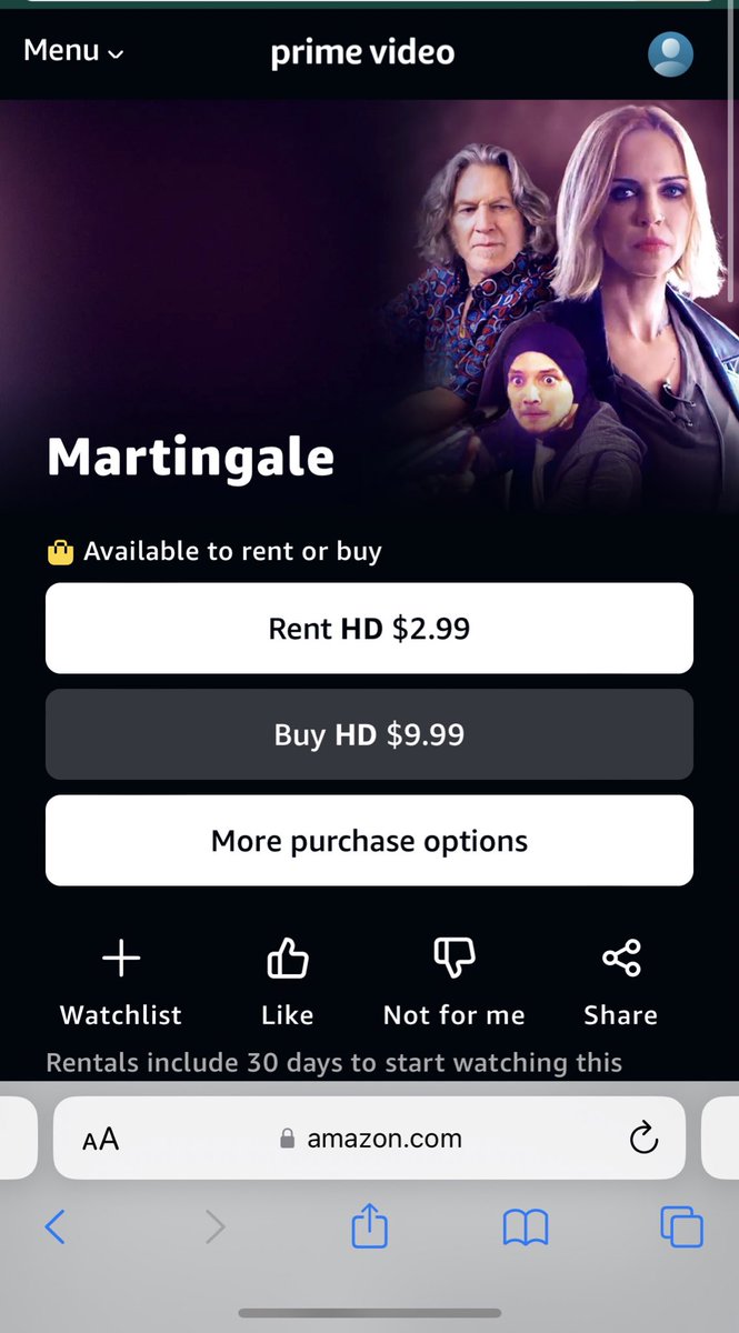 The movie I was in just dropped! Go tap in and watch it for me, let me know what you think!