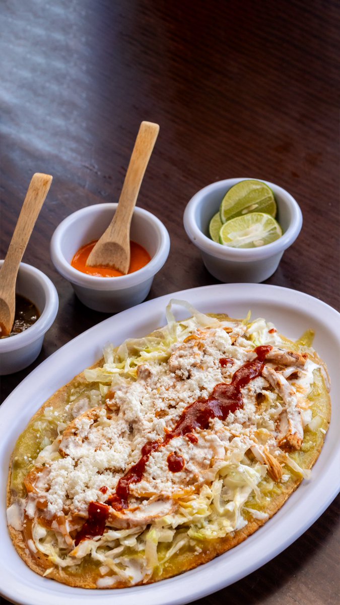 Este es el #huarache más tingón que vas a #comer en toda tu vida, mi Caifán.