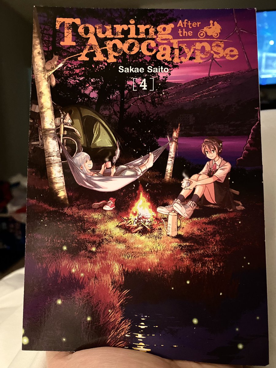 GeeksThatParent's tweet photo. Ready to explore the ruins with a smile? @yenpress Touring After the Apocalypse Vol. 4 delivers! Buckle up for a journey full of laughter, adventure, and unexpected twists. #PostApocalypticAdventure #MangaRecommendation #RoadTripVibes https://t.co/rnNzjRZl81