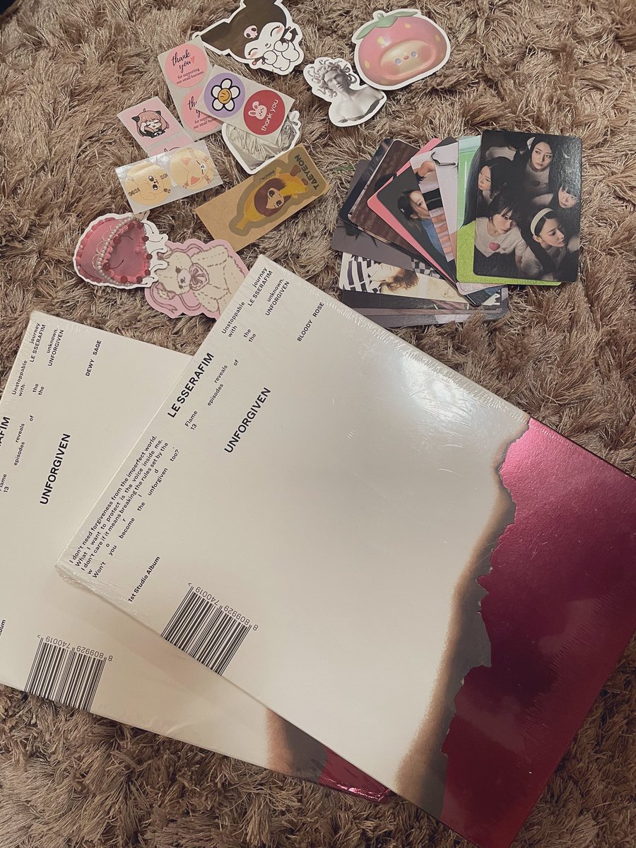 tulipichu's tweet photo. Received my unforgiven albums from @eunchaechaez_10 π Thank you so much for packing them safely along with soo many freebies! Excited to buy from u again soon π₯°π©·
#fromchaechae https://t.co/uMpuPiWSXH