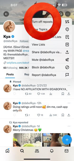 If y&rsquo;all like following me and would like to keep my post notifications on, y&rsquo;all can turn my reposts