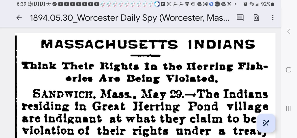 1894 May 30 - Worcester Daily Spy

#foodsovereignty
#herringponders
#treatyrights