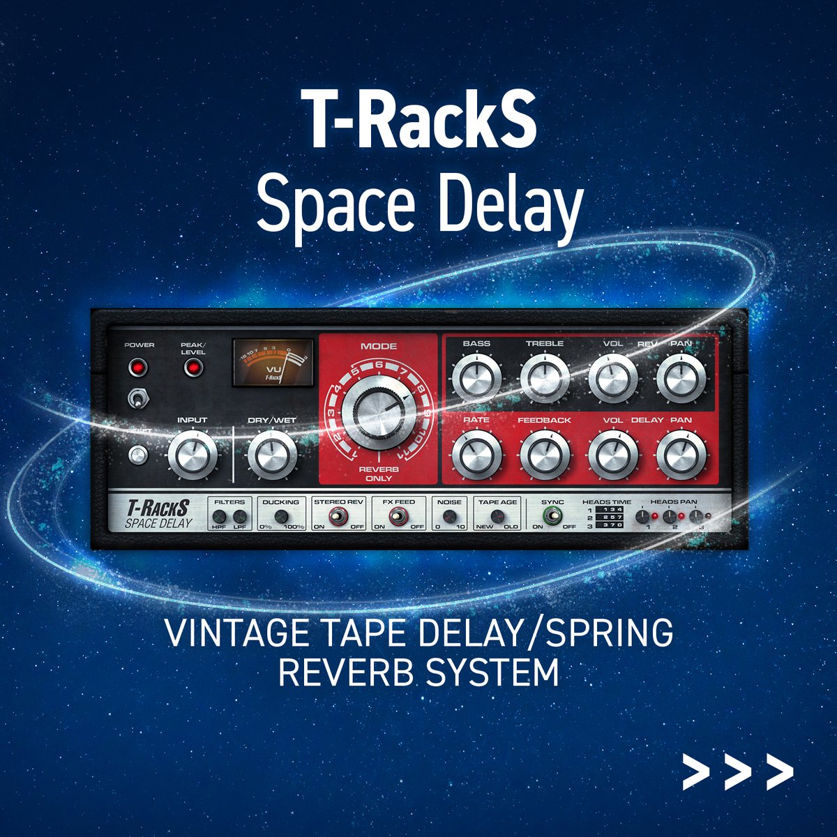 The special sound you can recognize from Sublime to Sonic Youth. Check out the T-RackS Space Delay for only $39.99 now. bit.ly/mixmas2023