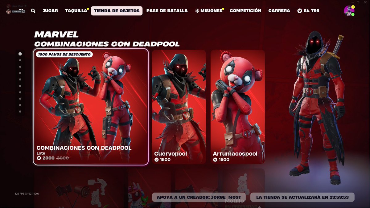 FortniteEsp_'s tweet photo. Nueva tienda disponible en #Fortnite                   

Código de Creador: FNBRES https://t.co/OO32EE8IxK