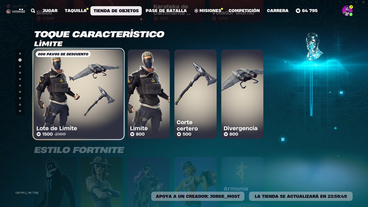 FortniteEsp_'s tweet photo. Nueva tienda disponible en #Fortnite                   

Código de Creador: FNBRES https://t.co/OO32EE8IxK