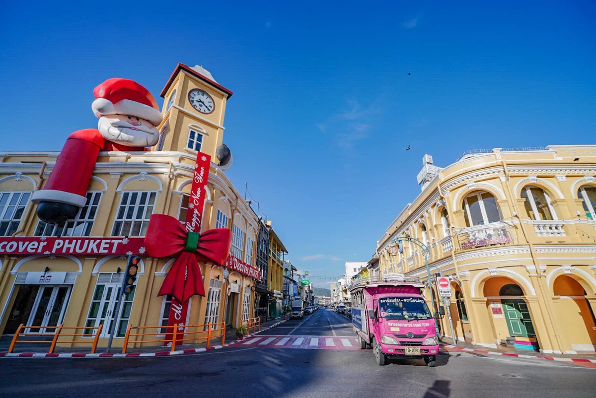 HelloPhangnga's tweet photo. #Christmas2023 #Phuket #เที่ยวภูเก็ต https://t.co/wN9fwDx13I