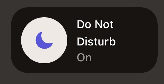 “you never answer your phone”

my phone: