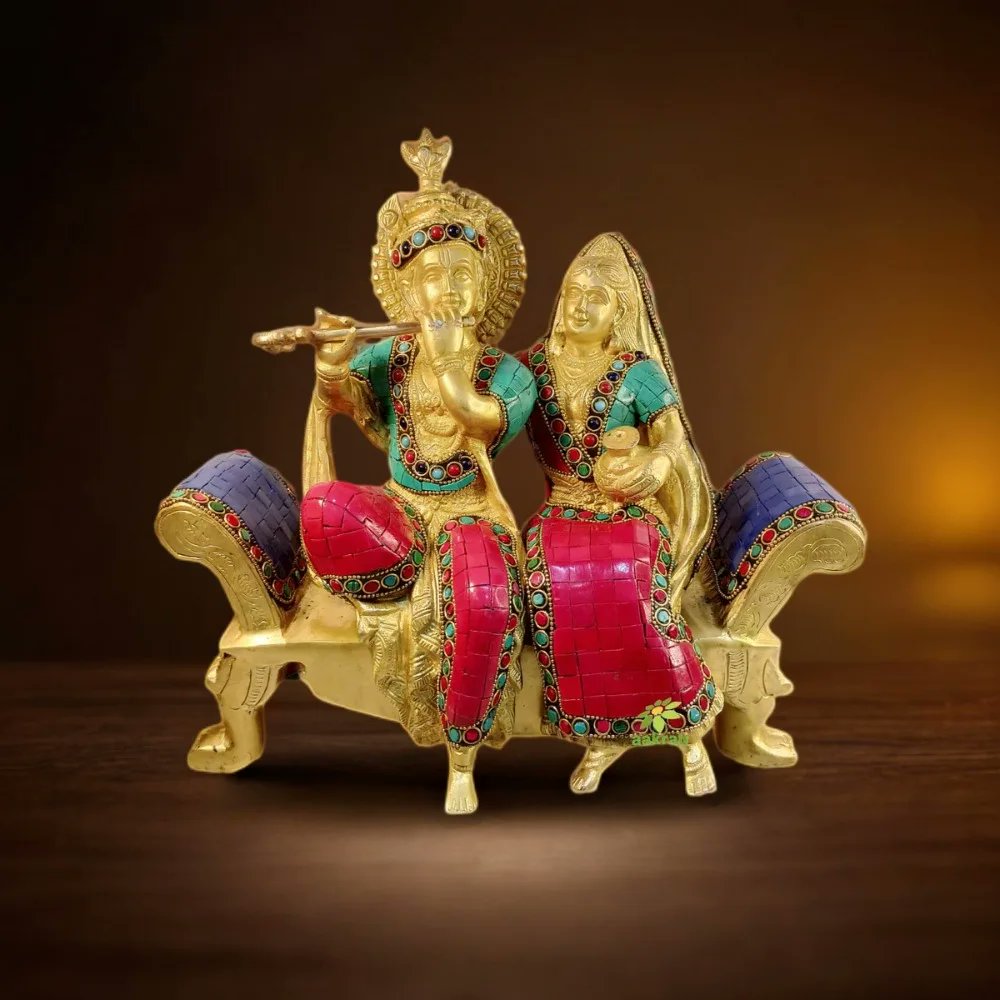 ashopi's tweet image. "Bring divine elegance into your home with our exquisite Brass Radha Krishna Statue – Elevate your space and invite the blessings of Radha and Krishna.
Order Online : ashopi.com
Call now - +91-9639304050
 #DivineDecor #RadhaKrishnaStatue #SpiritualArt #BrassSculpture