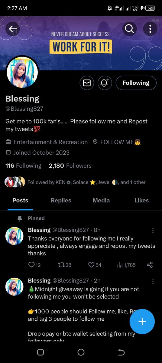 GeorginaInnoce1's tweet photo. @KennedyMic90853 @Blessing827 @KennardProvides Done boss 
8020716347
Opay
Onyeanusi onyinyechi https://t.co/x4Lca6EkZl