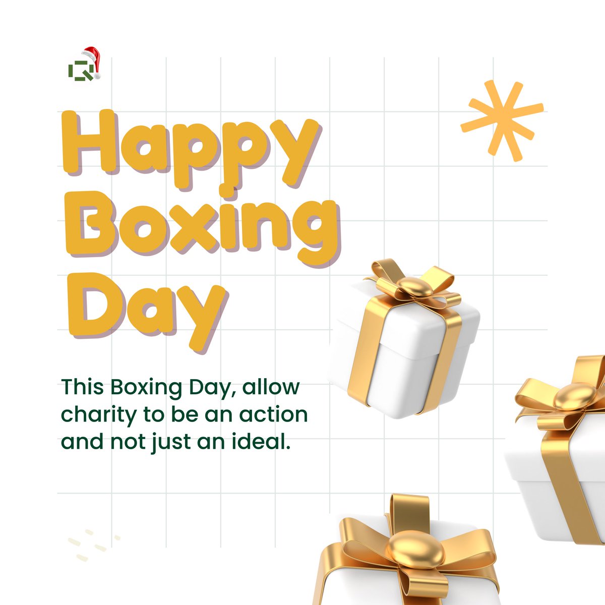 Unwrap the joy of Boxing Day! 🎁🌟 May this day be filled with relaxation, laughter, and the warmth of post-Christmas celebrations.

Happy Boxing Day! 🎉

#BoxingDayJoy
#HolidayCheer