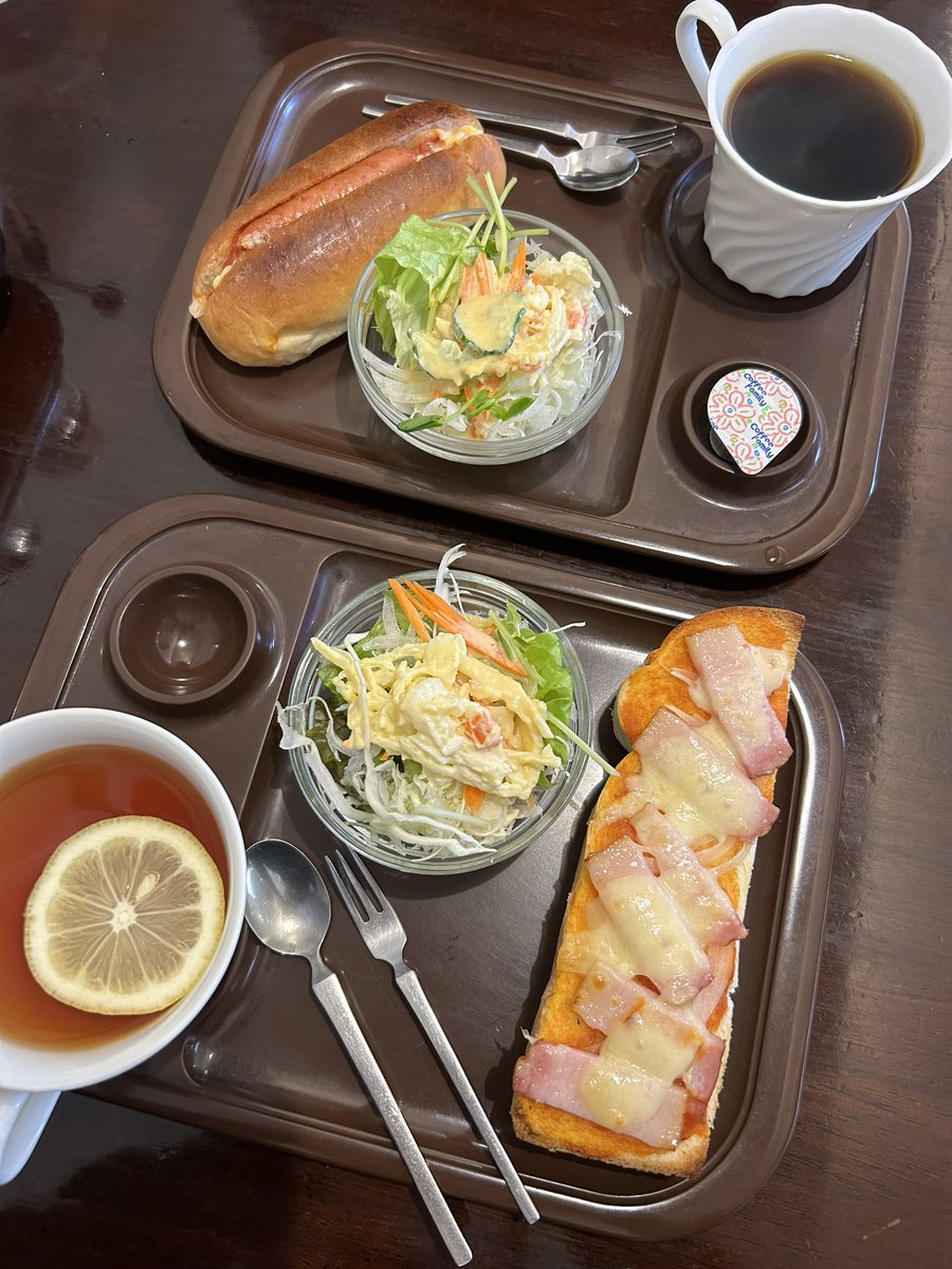 smallmandaring's tweet photo. 🌭🍕🥗☕️
#モーニング #Xむずい https://t.co/ca1hmEAtl0