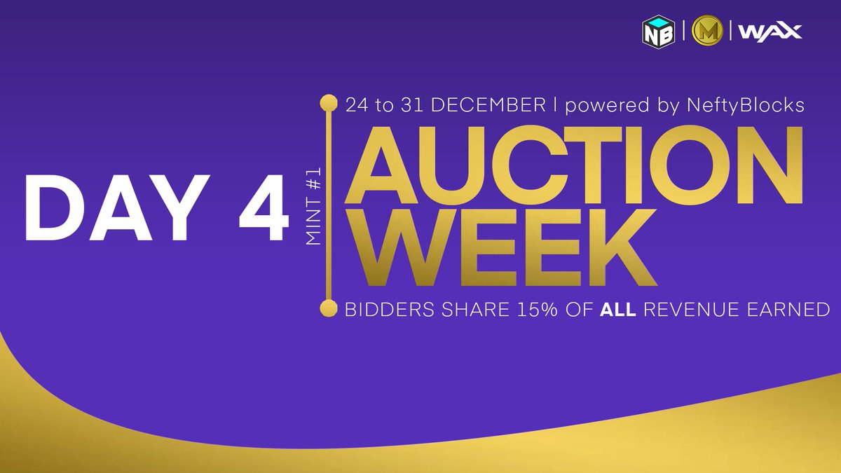 maxylabs's tweet photo. ๐ฃ #AuctionWeek - DAY 4
Two more #1 mints are going to you in next 20 hours!
Join auctions and bid yourself! All participants share 15% of whole revenue earned in Auction Week! โญ๏ธ
โก๏ธ https://t.co/paXrJK5Djt https://t.co/vpHNyddEv3