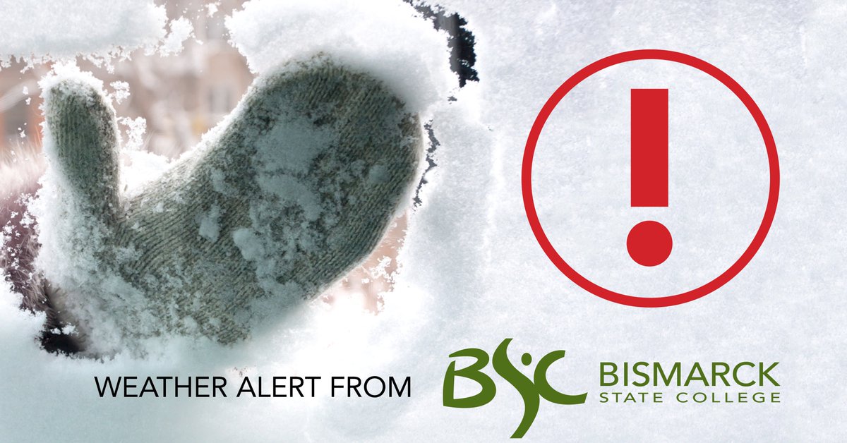 Due to weather conditions and campus accessibility, BSC will open at 12 p.m. Noon (CST) on Wednesday, Dec. 27. Only designated emergency personnel should report to work prior to Noon. Stay safe out there!