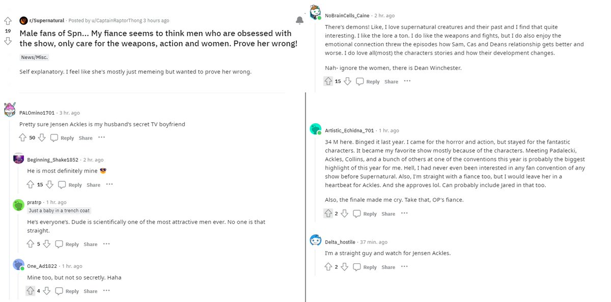 No one will ever love Jensen like the reddit bros love Jensen