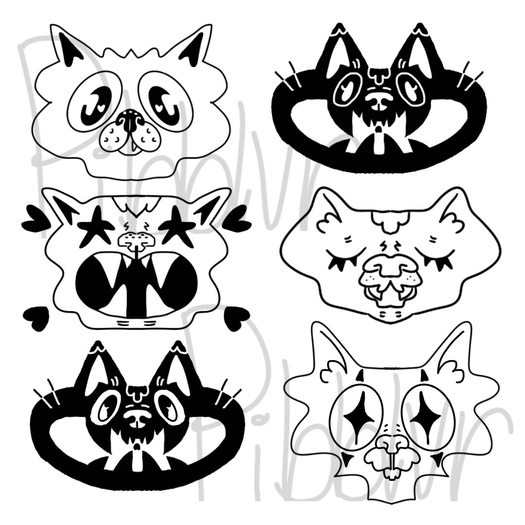 bugheadprints's tweet image. Tattoo sheet c:
#tattoo #tattooart #tattoos #cats #catart