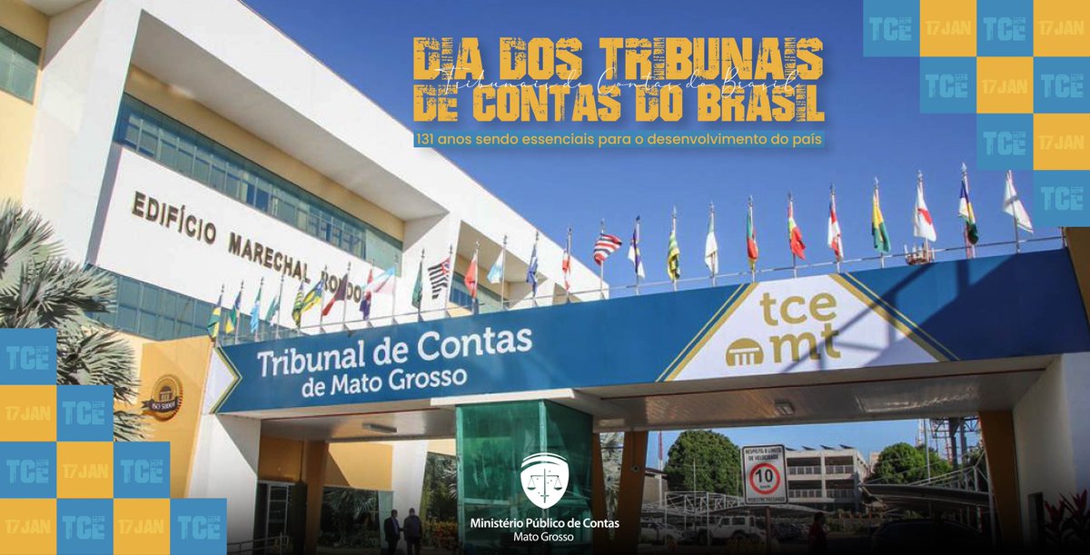MPCmatogrosso's tweet photo. Hoje, celebramos o Dia dos Tribunais de Contas. Em especial, parabenizamos o Tribunal de Contas de Mato Grosso por seu comprometimento em promover a integridade e eficiência na gestão pública, assegurando que os recursos financeiros sejam gerenciados de maneira ética e eficaz. https://t.co/r07te5jWWQ