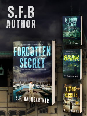 Forgotten Secret: A Psychological Suspense Thriller (Mirror Estate Series Book 2)
by S.F. Baumgartner amzn.to/3NvB4z5

A determined journalist. An unknown malevolent force. Will she unlock her past before succumbing to evil?
🔔🔔🔔🔔🔔 #CountdowntoChristmas
@sfbaumgartner