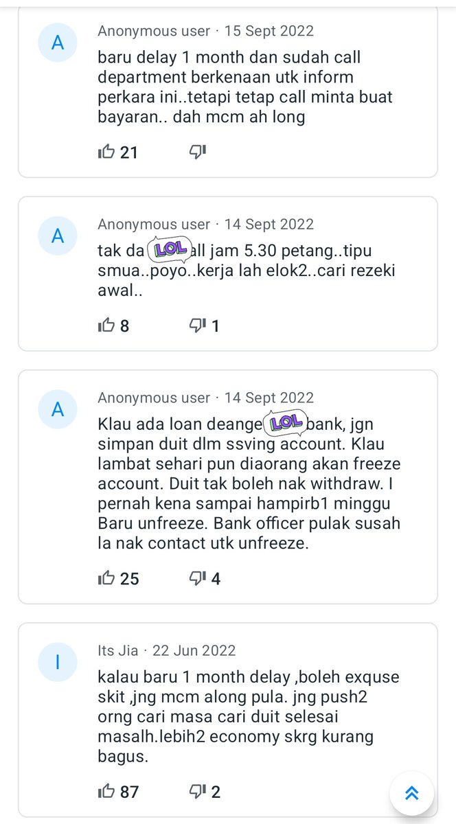 zendallforus's tweet photo. R*B collection dept ni punya style mcm Ah Long walaupun baru sebulan tertunggak. lock akaun saving, ugut macam2 siap menipu kata akaun AKPK dah tertunggak la ape. padahal aku tak penah masuk AKPK pun. mmg aku banned la R*B lepas ni. korang tak payah la buat loan dengan R*B https://t.co/jcBQ2VgR9c