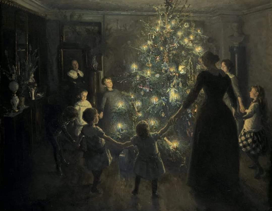 neildmonte's tweet photo. I love old, dark #creepycool postcard art. #Christmas2023 #old #art #dark #gloomy https://t.co/gOCo2rHxnI