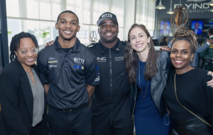 The first Black and youngest overall pilot to fly solo around the world solo has established an aviation training school to bring more diversity to industry. bit.ly/47h07wC