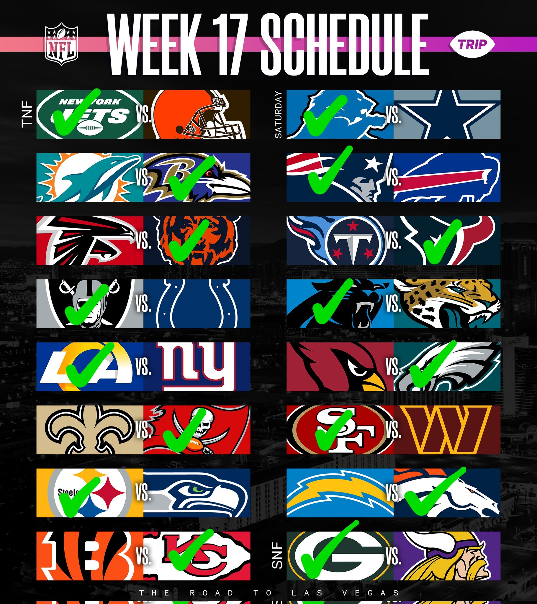 Nfl week 17 predictions online