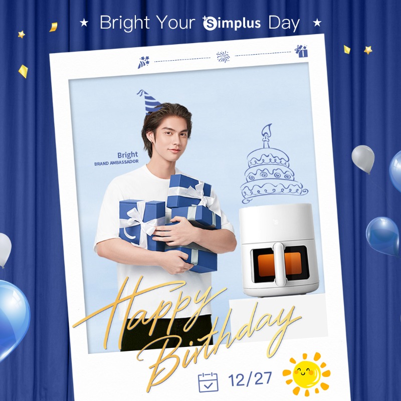 SimplusTh's tweet photo. 🎂Happy Birthday to our Brand Ambassador Bright!
☀️May you bright as always
💙Bright our Simplus Day always

👉🏻Quote retweet with your wishes to Bright to win a postcard with Bright's autograph!

#Simplus #simplusxbright #SimplusTH #haveabrightday #BrightYourSimplusDay #bbrightvc