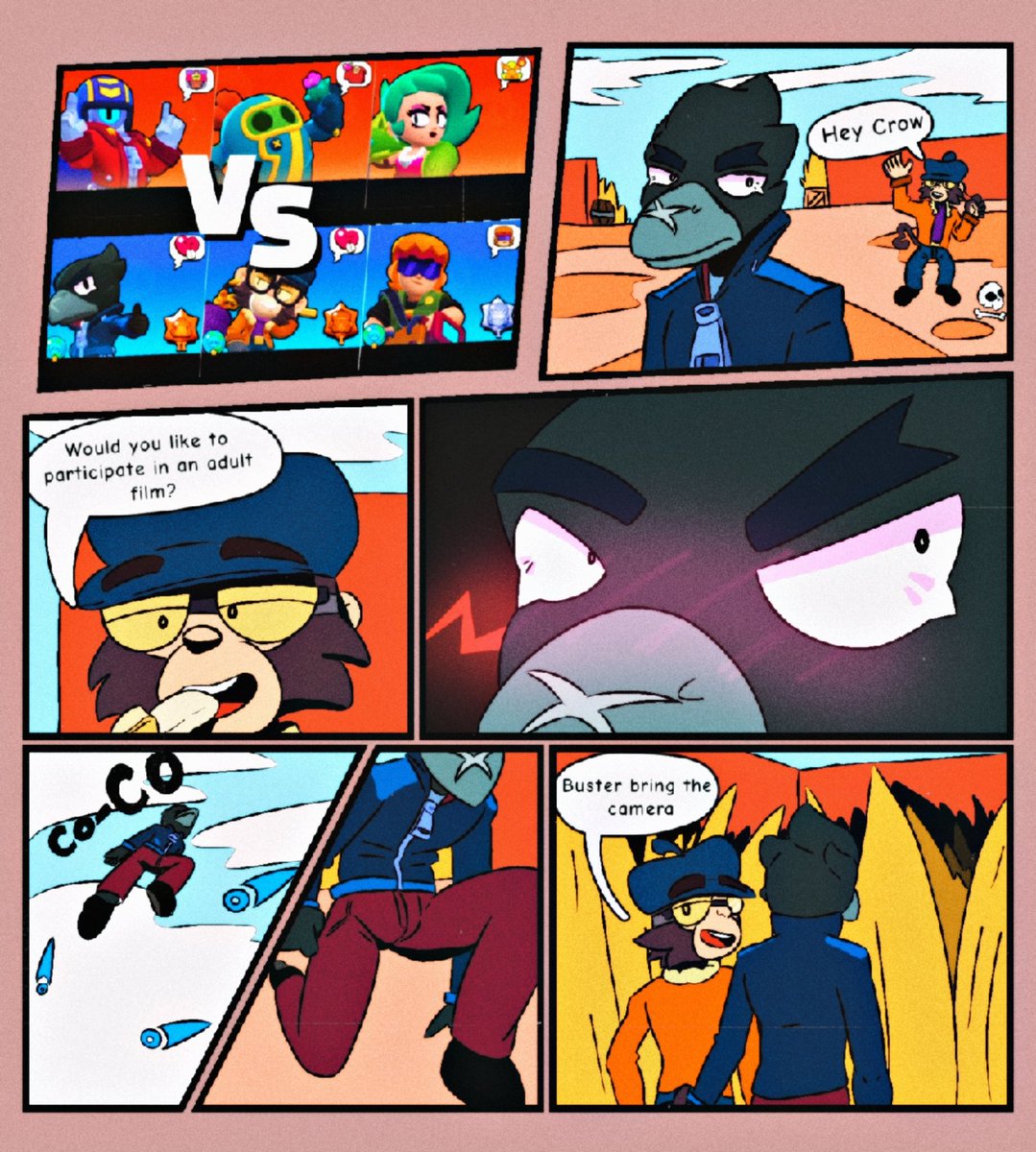 Horny_Nerd69's tweet photo. Here is the English version xd #animation #furry #BrawlStarsArt #gayporn https://t.co/qHzNo18xW3