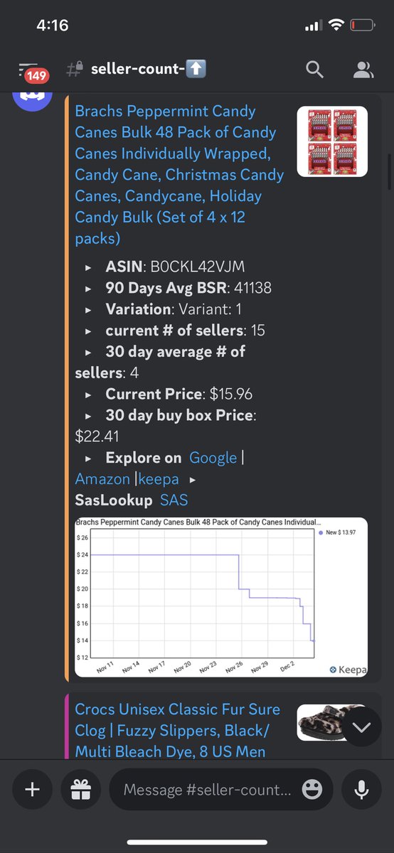 KenziFlowTrader's tweet photo. We have 5 monitors focus on A2A flips and reverse OA sourcing. We make online arbitrage a lot easier! Scale your FBA business with these monitors! 100% Free For Sellers! Open to provide for servers! Join on https://t.co/8fjj7EmoV8

1. Seller Count UP Monitor

Finds product with an increased seller count over 30 days to current. REVERSE SOURCE ANY LEADS! This is like having access to every lead possible because if there’s a seller count increased, there’s a lead somewhere out there on the web. 

2. Seller Count Down Monitor

Finds product with decreased seller count over 30 days to current. Old OA leads inventory selling out, maybe it’s a good time to check your old leads. 

3. Top Brands Monitor
(Nike, Adidas, Skechers, Hasbro, Disney and Many More!) Toys and Clothing/Shoes

4. Under 75K BSR 
Monitors products with minimum 3 or more sellers and under 75K BSR in all major categories! 

5. Amazon 70%+ OFF
Finds product with 70% or more OFF listed price.