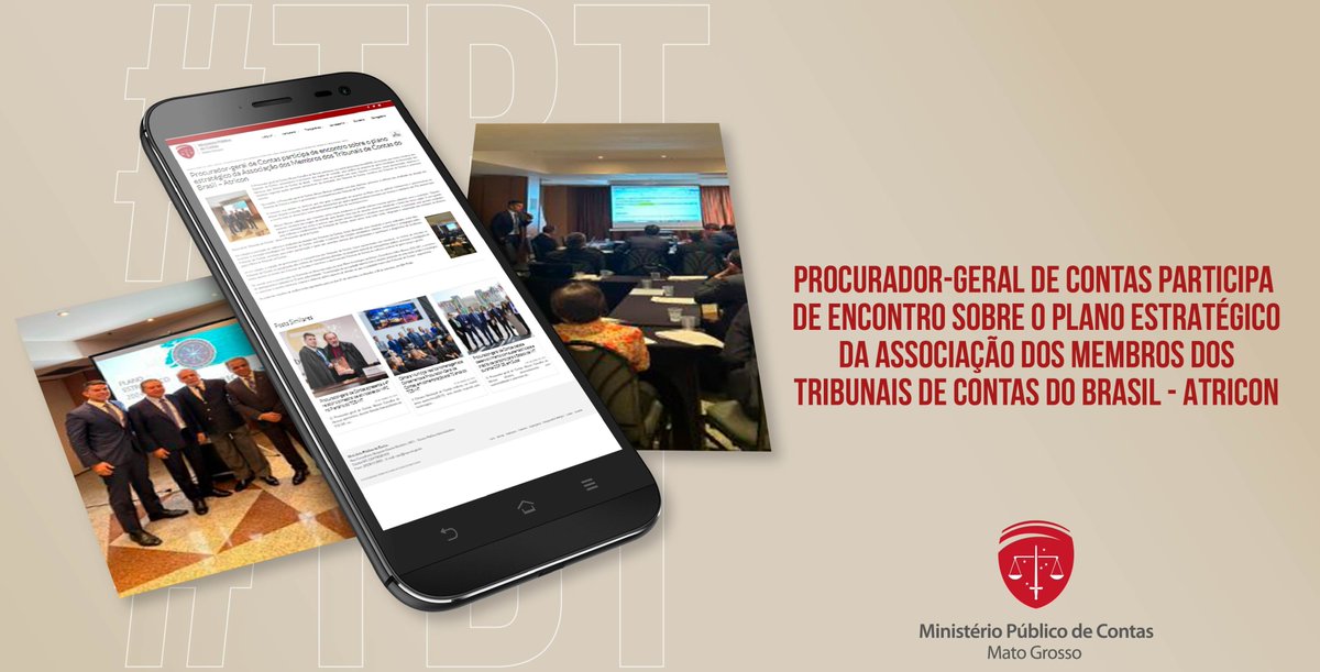 MPCmatogrosso's tweet photo. O Procurador-geral de Contas Alisson Alencar participou, do encontro que reuniu membros dos Tribunais de Contas, procuradores e servidores dos órgãos de controle, para análise da proposta do plano estratégico da Associação dos Membros dos Tribunais de Contas do Brasil – Atricon. https://t.co/Mwsiz19BNa