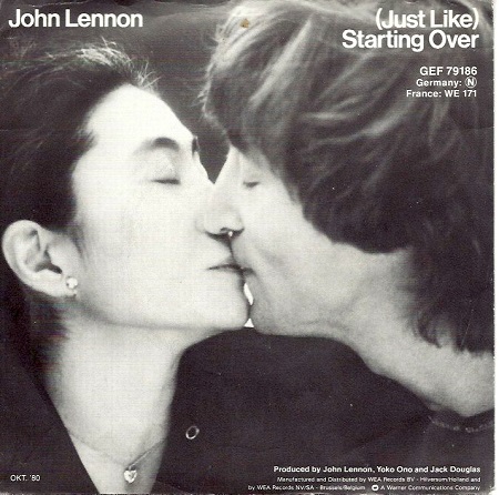 OldSchool80s's tweet photo. Dec 27, 1980: John Lennon's Double Fantasy began an 8-week run on top of the Billboard album chart on the same day that his single "(Just Like) Starting Over" began a 5-week run on top of the Billboard Hot 100. #80s https://t.co/bxrZ9Szl0I