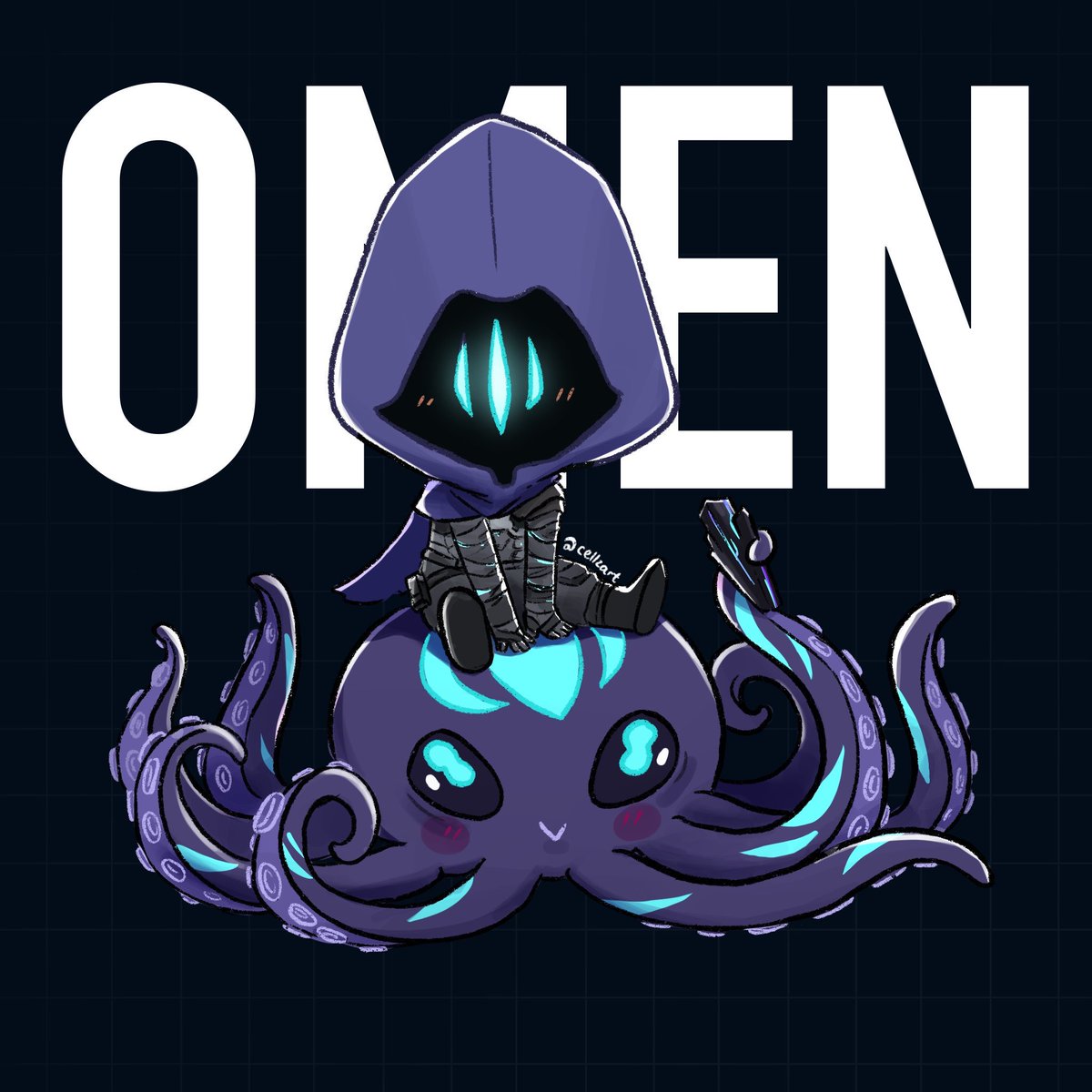 this commission made me so happy to work on 🥺🥺🥺 OMEN GETTING LOVE YESSSSSSSS