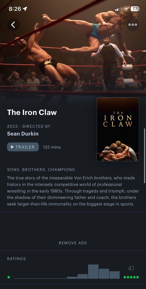 Last time I was excited for a movie was Oppenheimer