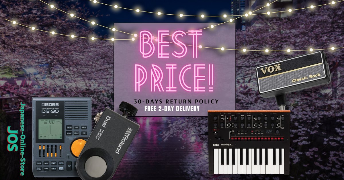 JOS_Infostation's tweet photo. Here Comes Da BOOM! More exciting deals await. Free shipping for everyone.

#boss #bosspedal #db90 #roland #rolandrt30k #korg #korgmonologue #vox #voxamplug #freedelivery #shipsfromusa https://t.co/Dp3yU8rLpD