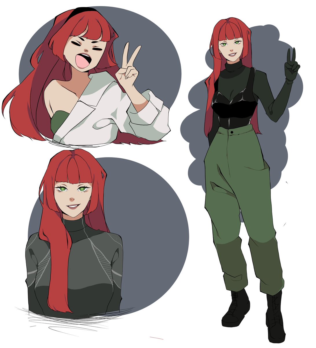 Rozune_drawing's tweet photo. Character design #characterdesign #AnimeArt #drawing https://t.co/X0tGEn6a9A