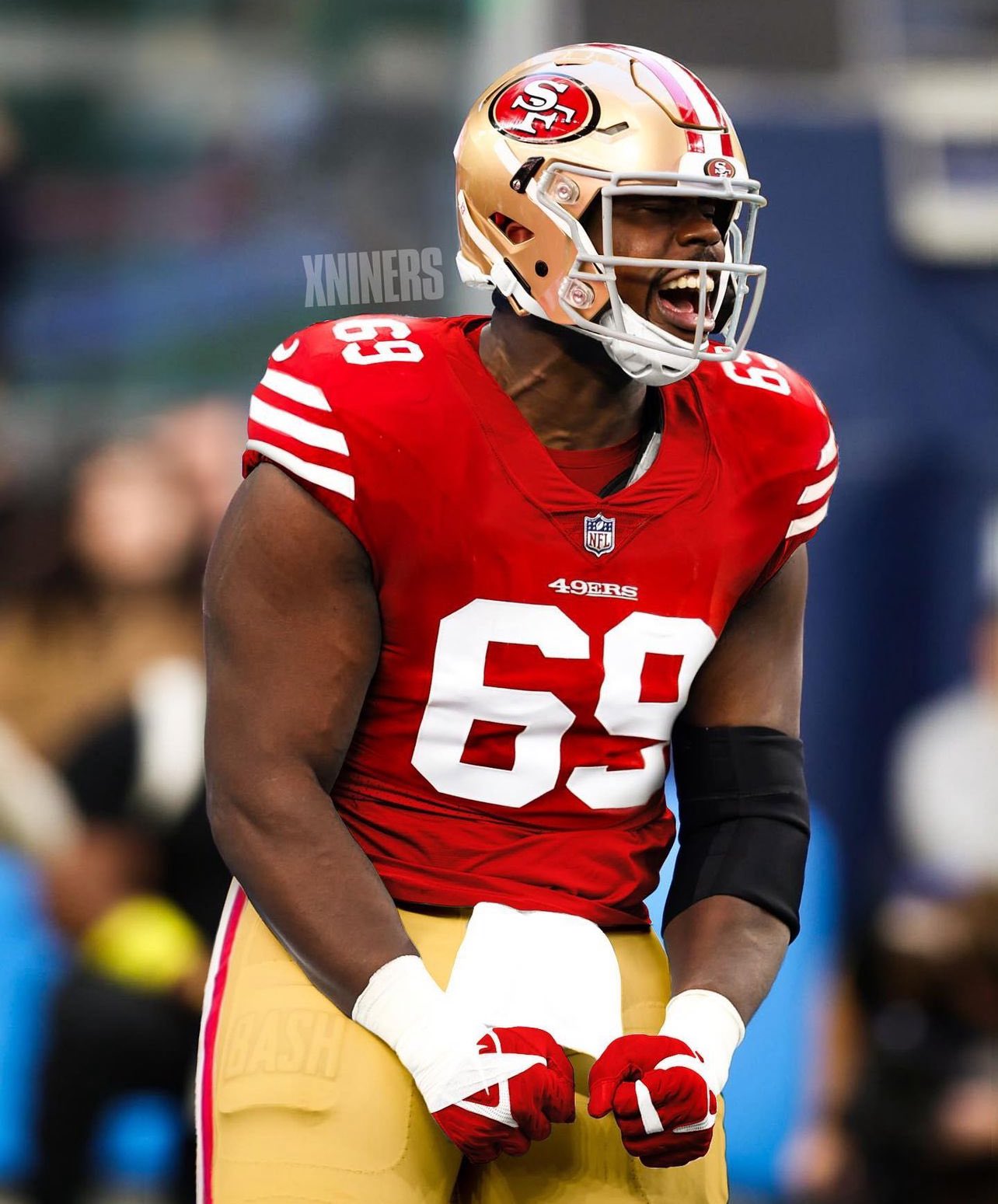 𝙏𝙝𝙚𝙎𝙁𝙉𝙞𝙣𝙚𝙧𝙨 on X: "First look at new #49ers DT Sebastian Joseph- Day in red & gold ❤️💛 📸 thexniners || #FTTB https://t.co/Pur4Yl4Ki1" / X