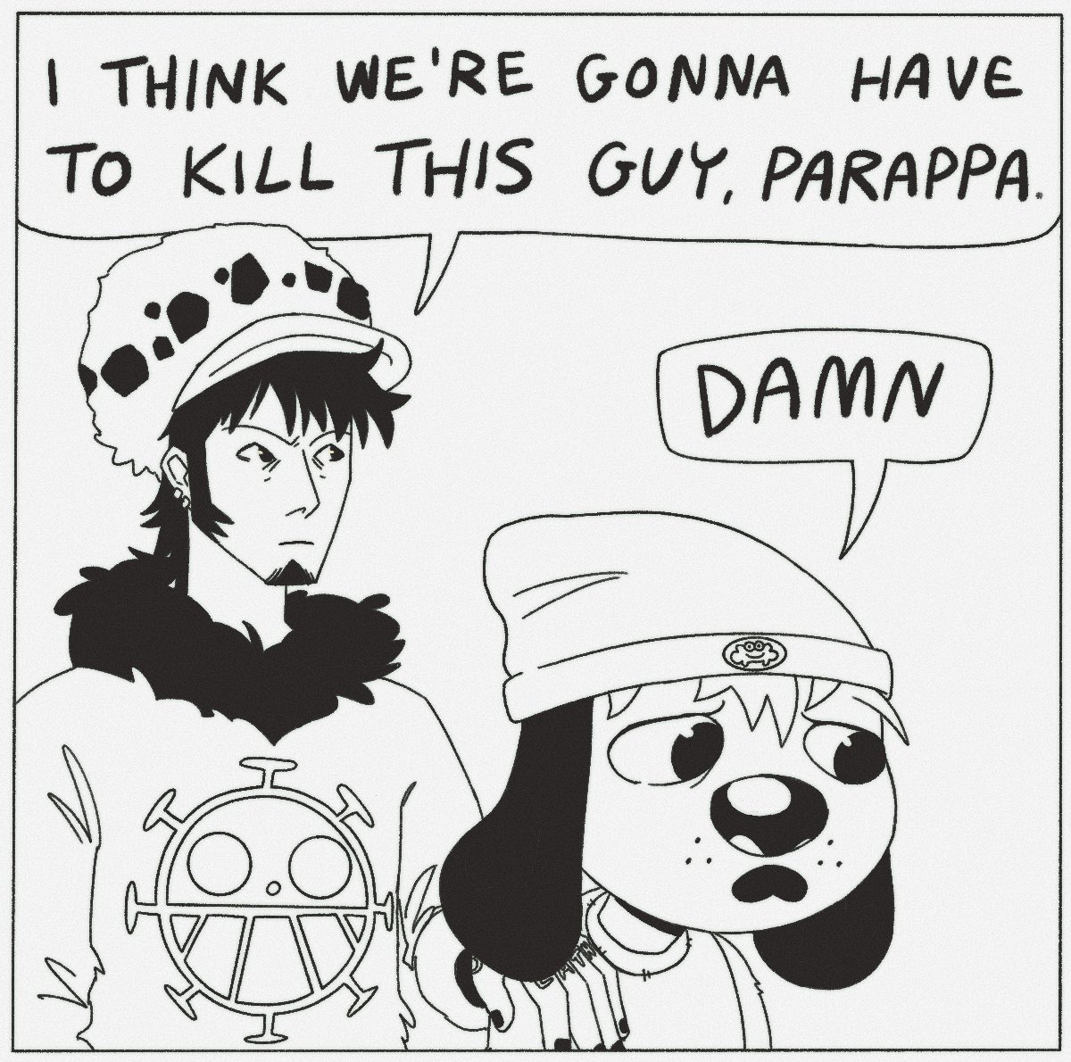 That one Steven universe meme but it’s 2 guys with big hats