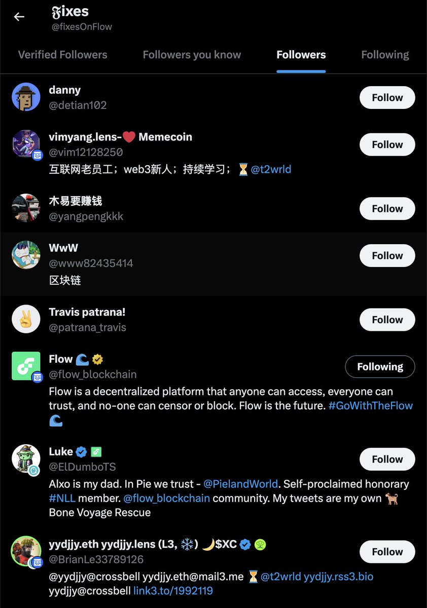bitares's tweet image. Flow公链上的第一个铭文协议 Fixes.World,目前龙一 $FLOWS 市值仅30万美金！本周六上市场功能。

今天flow官方推特关注了fixes推特，关注点赞转发并@ 3个好友，抽20张FLOWS给早鸟们。

我希望有眼力见的大v可以在周六早点来买。
@fixesOnFlow @flow_blockchain #FLOWS #FIXES #ORDI #SATS