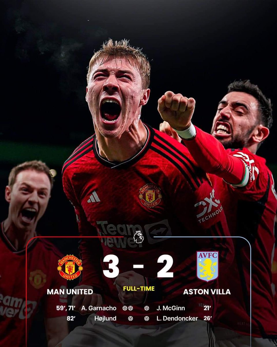 drake_nguyen15's tweet photo. Lâu lắm rồi mới thấy một trận đấu hay như thế này của Manchester United và một cuộc lội ngược dòng đầy cảm xúc. Ngày Boxing's day đầy ý nghĩa. Chúc mừng Manchester United với chiến thắng này 💪💪💪
#hot #PremierLeague #ManchesterUnited #MUFC #AstonVilla #MUAVL https://t.co/vpGSQ5uPnw