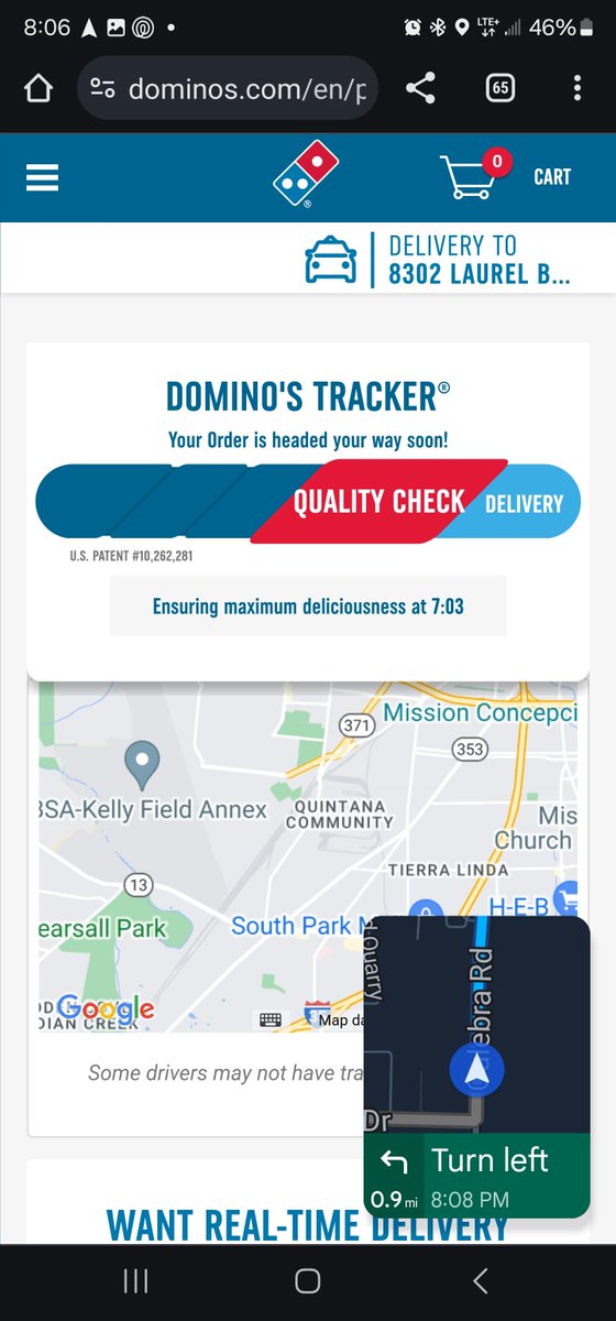 MohawkMike727's tweet photo. Dear @dominos , 2nite I was disappointed for the first time in a long time. Waited over an hour on Quality check, tried to call the store over 10 times, drove down and they didn't even refund the delivery charge or tip. So I paid and tipped to pick it up cold pizza myself. https://t.co/7Zua7GduoH