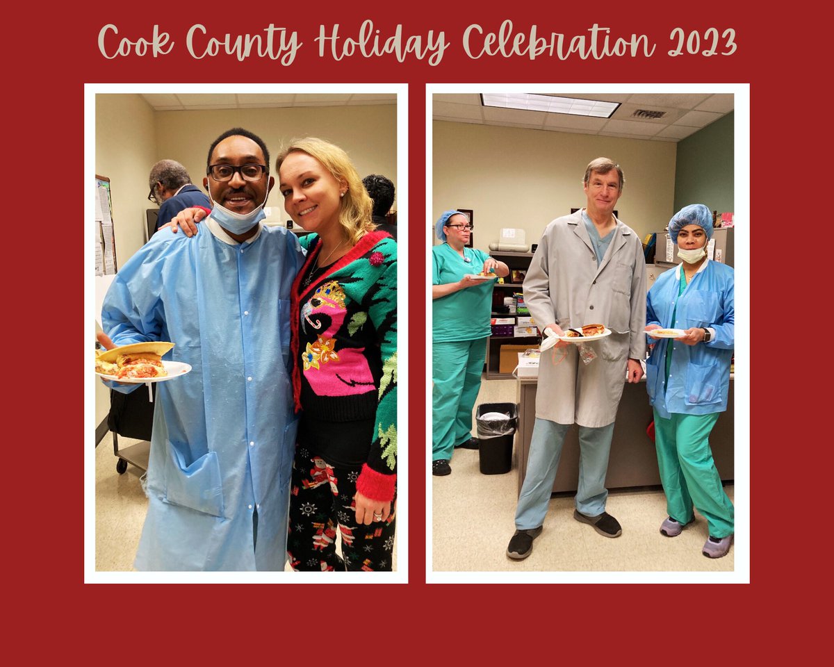 The Cook County Radiology Ugly Sweater contest was a blast! What’s your favorite holiday attire? #UglySweater #Radiology #Radiologist #RadTech #RadResidents