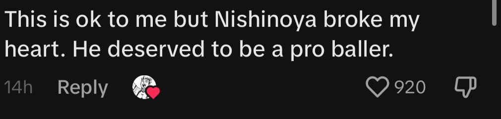 breadadoobee's tweet photo. My roman empire is people being sad about Noya. He had d perfect ending, he embodied his “to be strong is to be free” until the end. He could’ve gone pro, he had the talent for it but he was satisfied w/ his skills that he didn’t need to. He could be free to pursue other things! https://t.co/e8BNCDOJT5