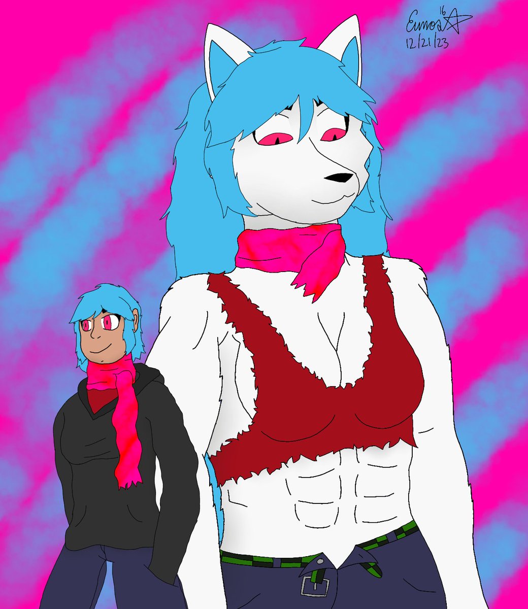 EunosMatsuda's tweet photo. Last #WerewolfWednesday of 2023!
Heres a couple of drawings of my werewolf Kianna thruout the year. I enjoyed drawing Kianna and hope to keep improving drawing her thru 2024.
#werewolf #lycanthrope #femalewerewolf https://t.co/E16tIrel5e