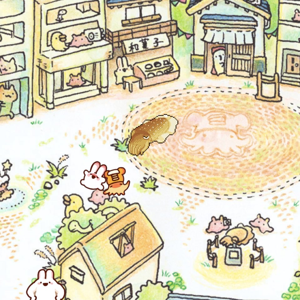 「ゲームのはじめ方が分かりづらかったらごめんなさい ↓こちらのリンクからゲームに直」|asahaのイラスト