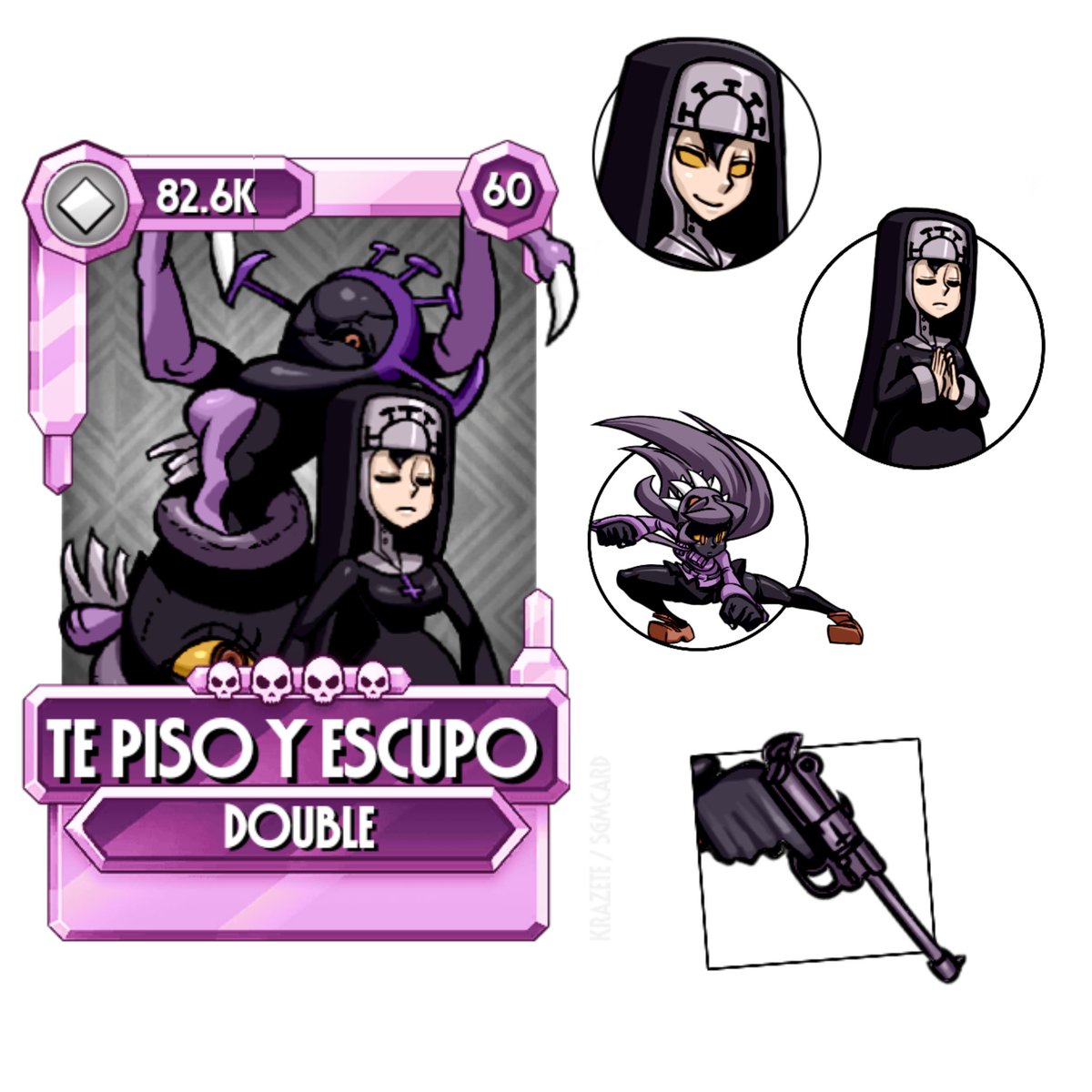 skksnen's tweet photo. Karma si estuviera en skullgirls π
#karmavtuber #karmavt #owozuart #karmaart @KarmaVT_ https://t.co/w4ZB2vtFoy