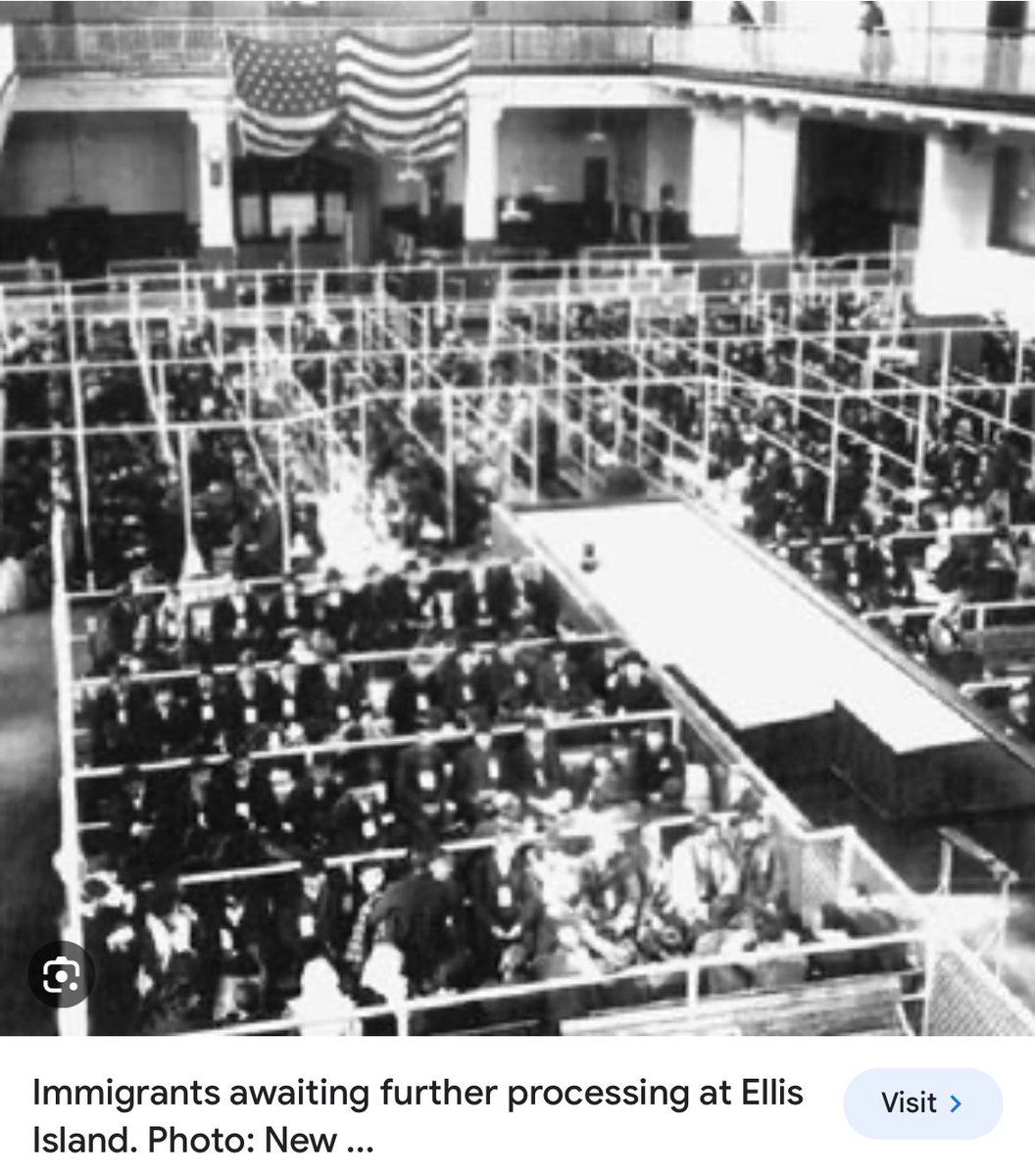 TexAg0892_'s tweet photo. @WatchChad @AliBradleyTV How is this any different than your ancestors immigrating to the US via Ellis island? Aren’t you from New Jersey? https://t.co/JkcLBV3ihj