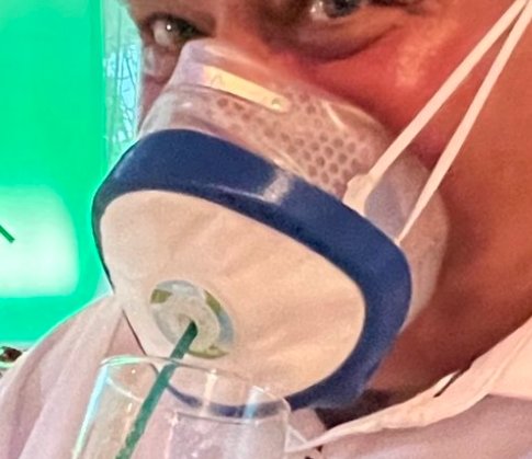 IncellularStu's tweet photo. @EricPhDing Mock all you want but we will be The Only Survivors. Pureed food through a sippy mask is a small price to pay to avoid a BSL-3 PATHOGEN THAT DESTROYS MULTIPLE ORGANS WITH EVEN MILD INFECTIONS https://t.co/5nX31mGqyC