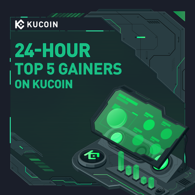 kucoincom's tweet photo. 🆙 24-Hour Top 5 #Crypto Gainers on #KuCoin 📈🚀 

🔥 $ZOOA - $0.0295 (+195%)
🔥 #HIENS4 - $0.0022017 (+83%)
🔥 $BSW - $0.1744 (+74%)
🔥 #HIBEANZ - $0.0017612 (+56%)
🔥 $CWS - $1.017 (+52%)