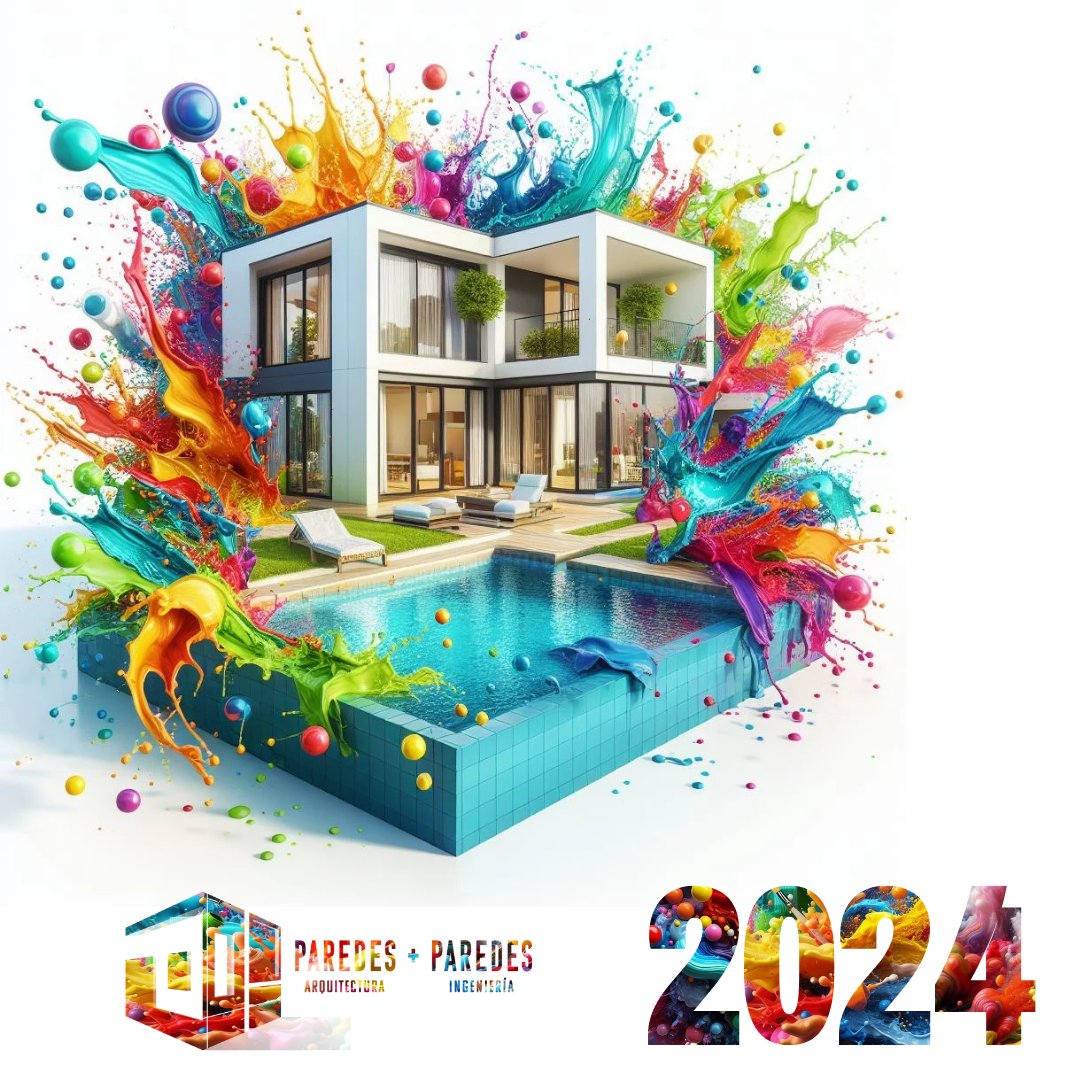 vharquio's tweet photo. Que el Año Nuevo les traiga salud, éxito y felicidad. Esperamos seguir siendo su mejor opción en arquitectura. Que el color no falte en tu vida este Año Nuevo. Que cada día sea una oportunidad para llenarlo de matices, contrastes y armonía. ¡Feliz 2024! https://t.co/qRL4qqYhGs