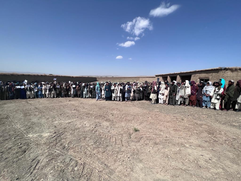 During the house to house education campaign of <a href="/PenPath1/">PenPath قلم لار</a> #Matiullahwesa  said to locals: 
If we want to eliminate poverty, war, reduce migration of Afghans and the country prospers we should send our children to school and sacrifice for girls education #EduHeroMatiullahWesa