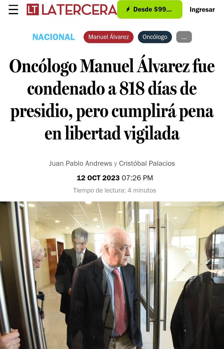 La Justicia chilena es asquerosa que lo sepa el mundo entero.